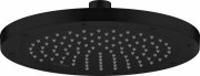 Лейка для верхнего душа Hansgrohe Axor ShowerSolutions ⌀245 мм 1-режимная EcoSmart матовый черный 35381670
