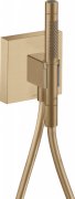 Ручной душ на держателе Hansgrohe Axor Starck 2-режимный шлифованная бронза 12626140