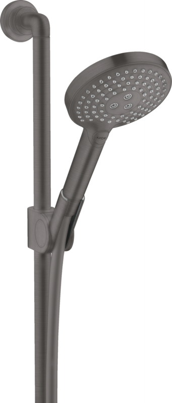 Ручний душ на штанзі Hansgrohe Axor Citterio 120 мм 3 режими шліфований чорний хром 27991340