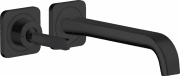 Смеситель для раковины Hansgrohe Axor Citterio E настенный матовый черный 36106670