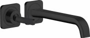 Смеситель для раковины Hansgrohe Axor Citterio E настенный матовый черный 36106670