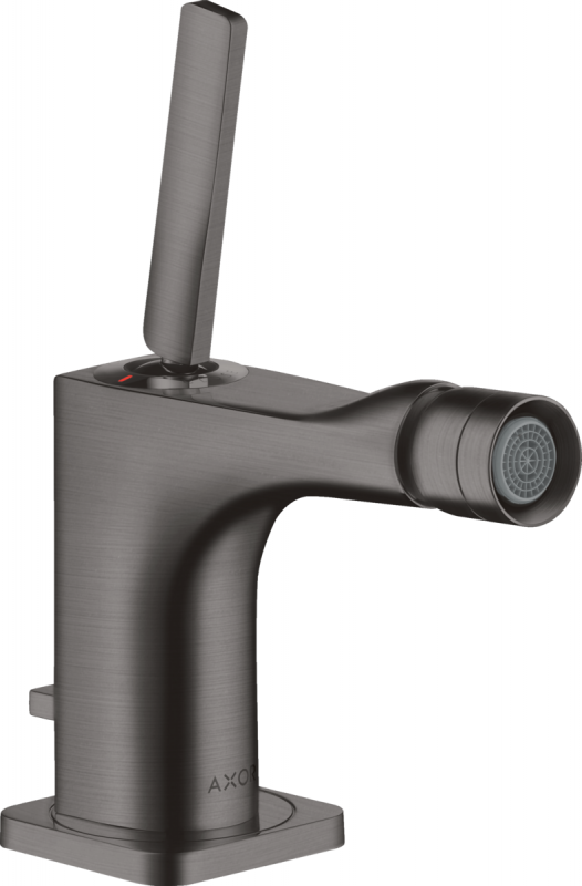 Смеситель для биде Hansgrohe Axor Citterio E с донным клапаном шлифованный черный хром 36120340