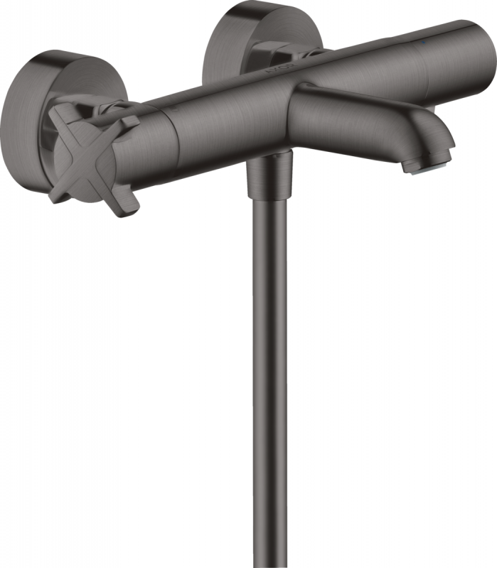 Термостат для ванной Hansgrohe Axor Citterio E  шлифованный черный хром 36140340