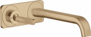 Смеситель для раковины Hansgrohe Axor Citterio E настенный шлифованная бронза 36114140