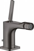 Змішувач для біде Hansgrohe Axor Citterio E з донним клапаном шліфований чорний хром 36120340