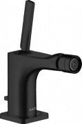 Змішувач для біде Hansgrohe Axor Citterio E з донним клапаном матовий чорний 36120670