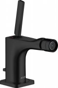 Змішувач для біде Hansgrohe Axor Citterio E з донним клапаном матовий чорний 36120670