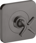 Запорный вентиль скрытого монтажа Hansgrohe Axor Citterio E шлифованный черный хром 36771340