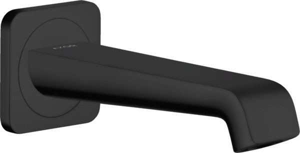 Излив для смесителя в ванной Hansgrohe Axor Citterio E 181 мм матовый черный 36425670
