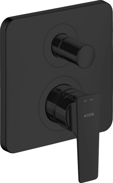 Змішувач прихованого монтажу Hansgrohe Axor Citterio E одноважільний матовий чорний 36455670