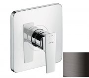 Смеситель скрытого монтажа Hansgrohe Axor Citterio E однорычажный шлифованный черный хром 36655340