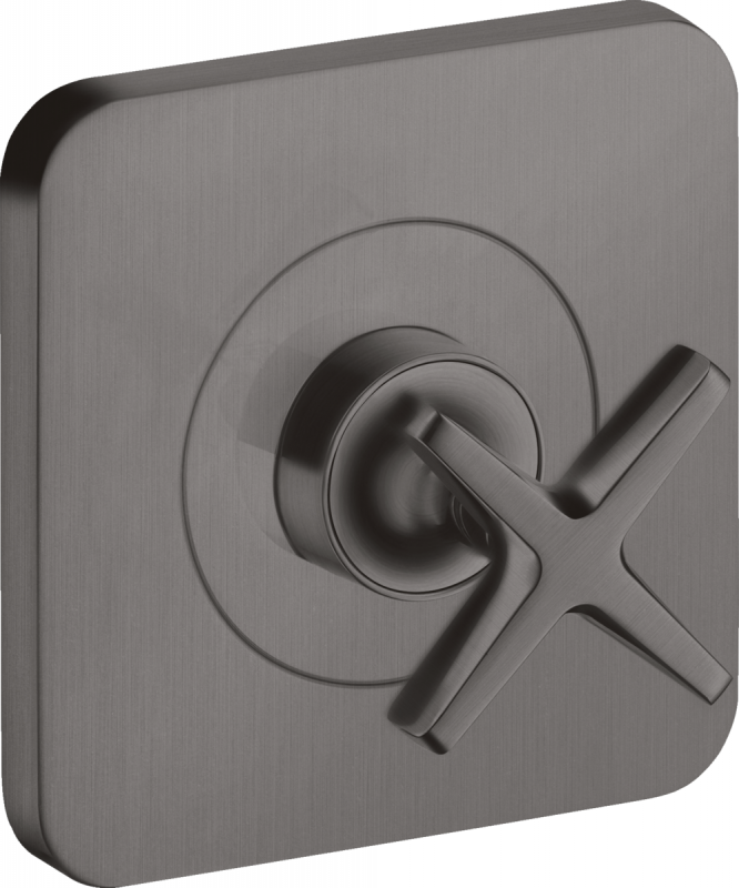 Запірний вентиль прихованого монтажу Hansgrohe Axor Citterio E чорний шліфований хром 36771340