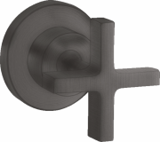 Запірний вентиль прихованого монтажу Hansgrohe Axor Citterio шліфований чорний хром 39965340