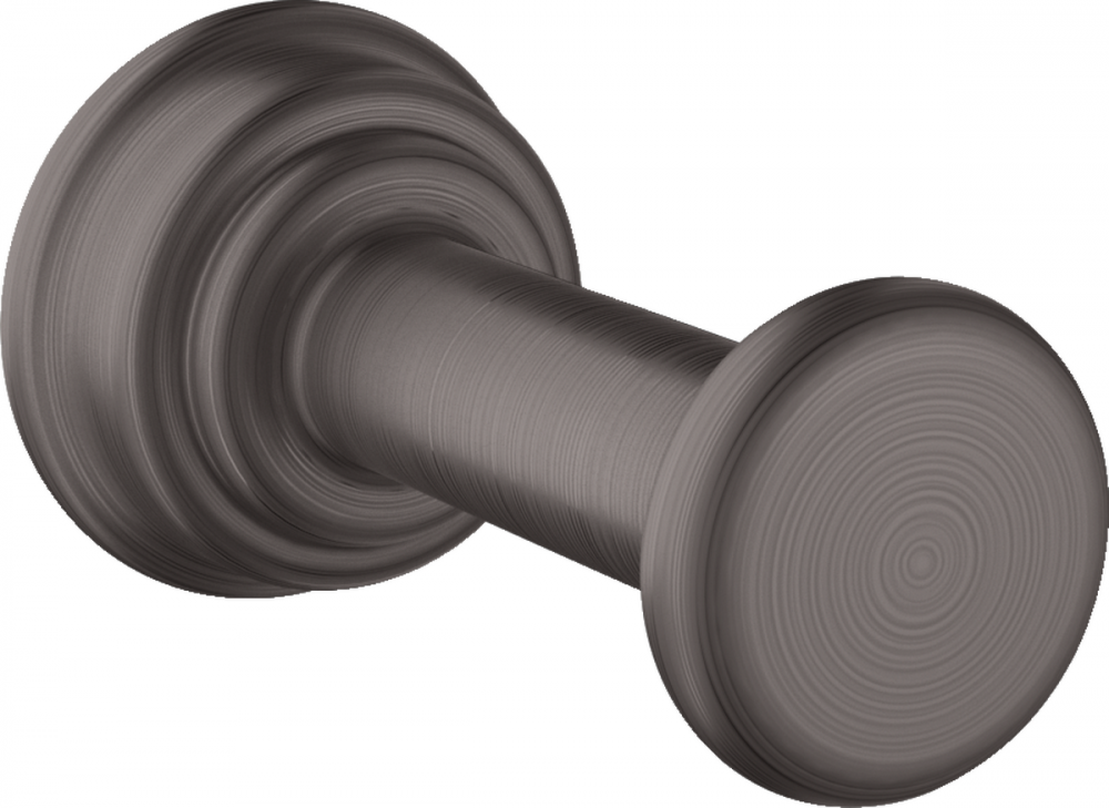 Крючок для ванной Hansgrohe Axor Montreux одинарный шлифованный черный хром 42137340