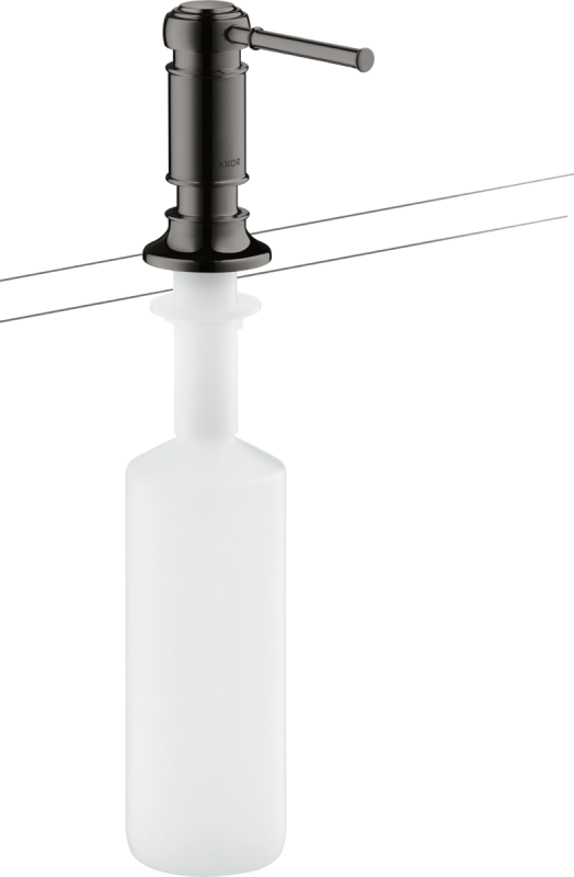 Диспенсер для жидкого мыла Hansgrohe Axor Montreux 500 мл полированный черный хром 42018330