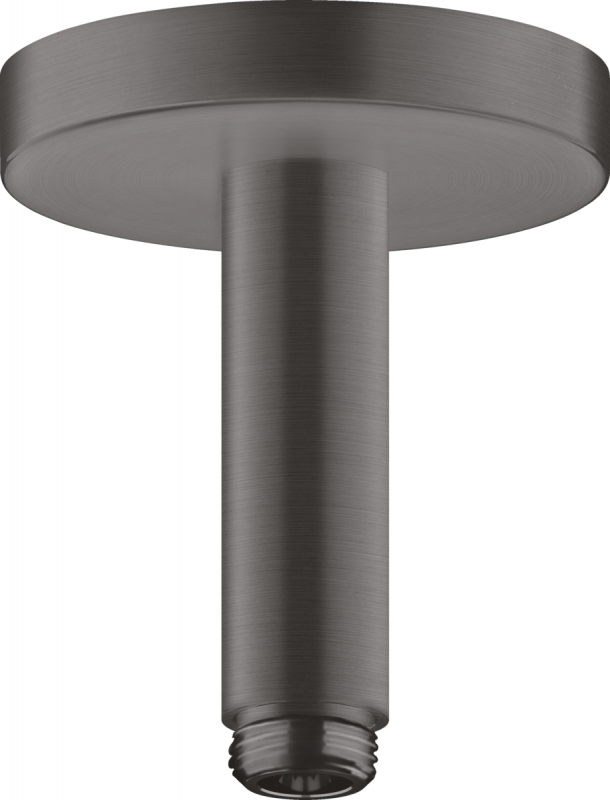 Потолочное подсоединение Hansgrohe Axor ShowerSolutions 100 мм шлифованный черный хром 26432340