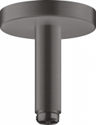 Потолочное подсоединение Hansgrohe Axor ShowerSolutions 100 мм шлифованный черный хром 26432340
