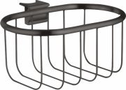 Мильниця-кошик для ванної Hansgrohe Axor Montreux метал шліфований чорний хром 42066340