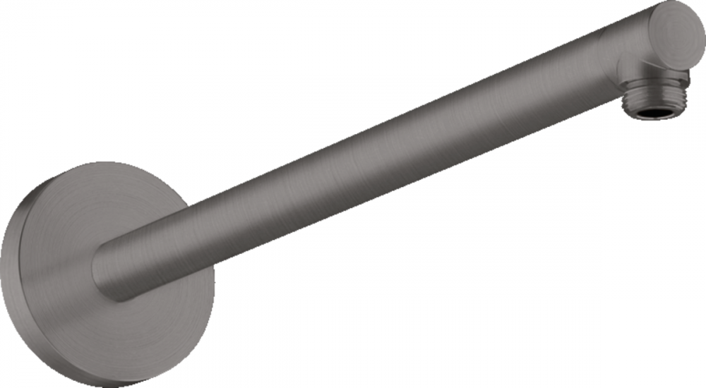 Тримач верхнього душу Hansgrohe Axor ShowerSolutions 390 мм чорний шліфований хром 26431340