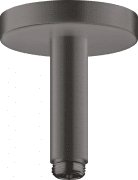 Потолочное подсоединение Hansgrohe Axor ShowerSolutions 100 мм шлифованный черный хром 26432340