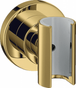 Утримувач ручного душу Hansgrohe Axor Citterio круглий метал поліроване золото 39525990