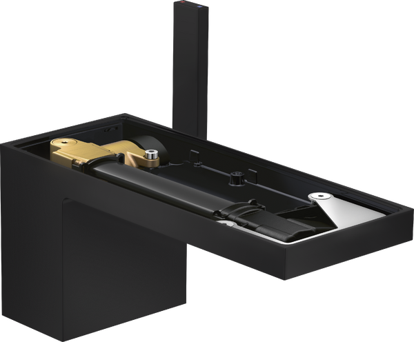 Смеситель для раковины Hansgrohe Axor MyEdition без панели с донным клапаном Push-Open матовый черный 47012670