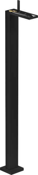 Смеситель для раковины Hansgrohe Axor MyEdition напольный без панели с донным клапаном Push-Open матовый черный 47042670