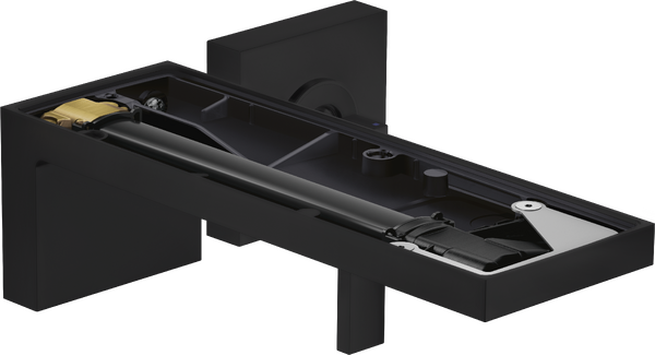 Смеситель для раковины Hansgrohe Axor MyEdition настенный без панели матовый черный 47062670