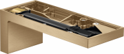 Излив для смесителя в ванной Hansgrohe Axor MyEdition 176 мм без панели шлифованная бронза 47412140