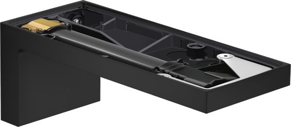 Излив для смесителя в ванной Hansgrohe Axor MyEdition 176 мм без панели матовый черный 47412670