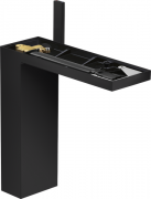 Смеситель для раковины Hansgrohe Axor MyEdition без панели с донным клапаном Push-Open матовый черный 47022670