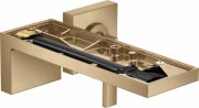 Смеситель для раковины Hansgrohe Axor MyEdition настенный без панели шлифованная бронза 47062140