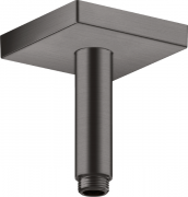 Потолочное подсоединение Hansgrohe Axor ShowerSolutions 100 мм шлифованный черный хром 26437340