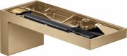 Излив для смесителя в ванной Hansgrohe Axor MyEdition 176 мм без панели шлифованная бронза 47412140