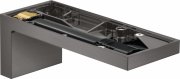 Излив для смесителя в ванной Hansgrohe Axor MyEdition 176 мм без панели шлифованный черный хром 47412340