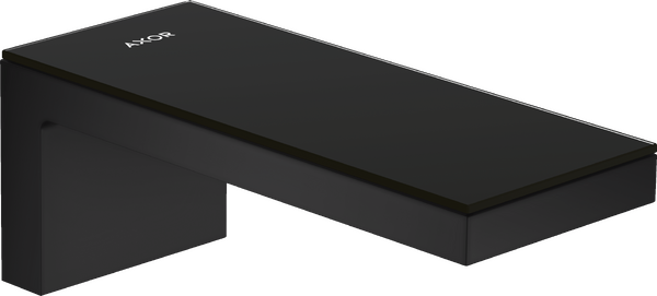 Излив для смесителя в ванной Hansgrohe Axor MyEdition 176 мм матовый черный/черное стекло 47410670