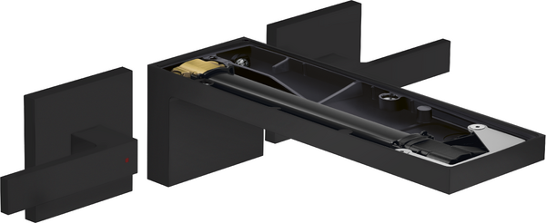 Смеситель для раковины Hansgrohe Axor MyEdition настенный без панели матовый черный 47082670