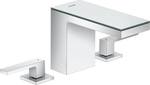 Смеситель для раковины Hansgrohe Axor MyEdition с донным клапаном Push-Open хром/зеркальное стекло 47070000