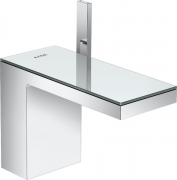 Смеситель для раковины Hansgrohe Axor MyEdition с донным клапаном Push-Open хром/зеркальное стекло 47030000