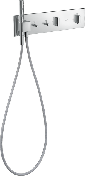 Термостат прихованого монтажу Hansgrohe Axor ShowerComposition 2 споживача з ручним душем хром12571000