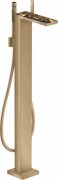 Змішувач для ванної кімнати Hansgrohe Axor MyEdition напольний без панелі з ручним душем шліфована бронза 47442140