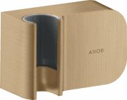 Шлангове приєднання Hansgrohe Axor One з тримачем для душу шліфована бронза 45723140