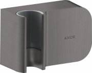 Шлангове приєднання Hansgrohe Axor One з тримачем для душу шліфований чорний хром 45723340