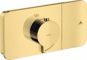 Термостат скрытого монтажа Hansgrohe Axor One 1 потребитель полированное золото 45711990