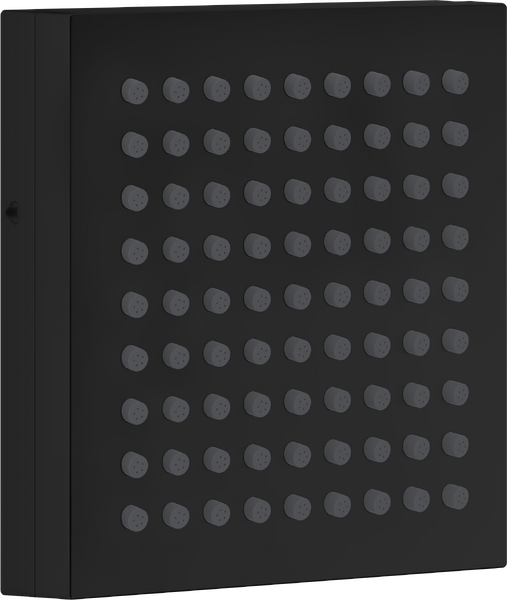 Боковой душ Hansgrohe Axor ShowerComposition 110х110 мм 1-режимный матовый черный 12596670