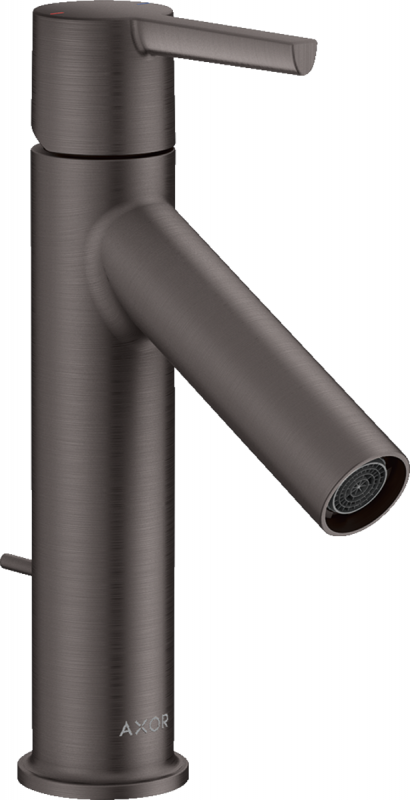 Змішувач для раковини Hansgrohe Axor Starck одноважільний з донним клапаном шліфований чорний хром 10001340