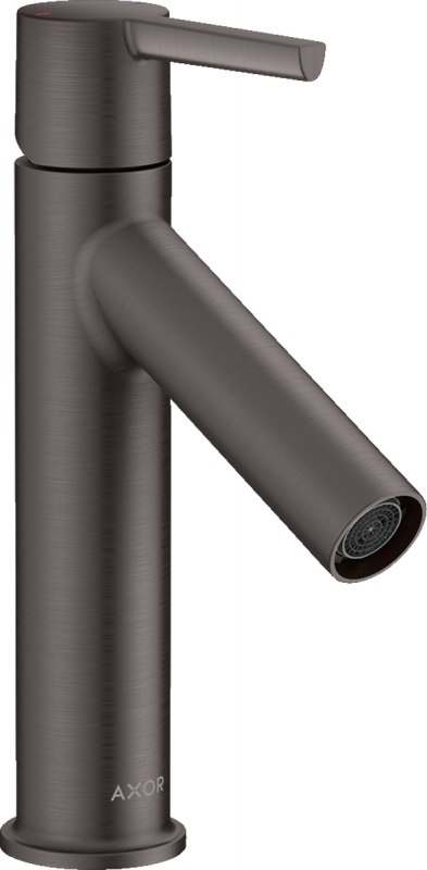 Смеситель для раковины Hansgrohe Axor Starck однорычажный шлифованный черный хром 10003340