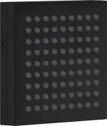 Боковой душ Hansgrohe Axor ShowerComposition 110х110 мм 1-режимный матовый черный 12596670