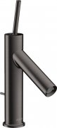 Смеситель для раковины Hansgrohe Axor Starck с донным клапаном шлифованный черный хром 10111340