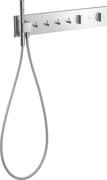 Термостат прихованого монтажу Hansgrohe Axor ShowerComposition 4 споживача з ручним душем хром 12573000